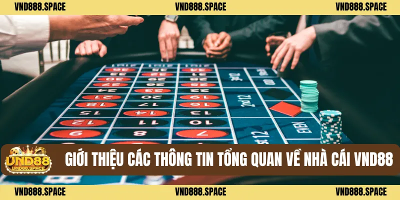 Giới thiệu các thông tin tổng quan về nhà cái VND88