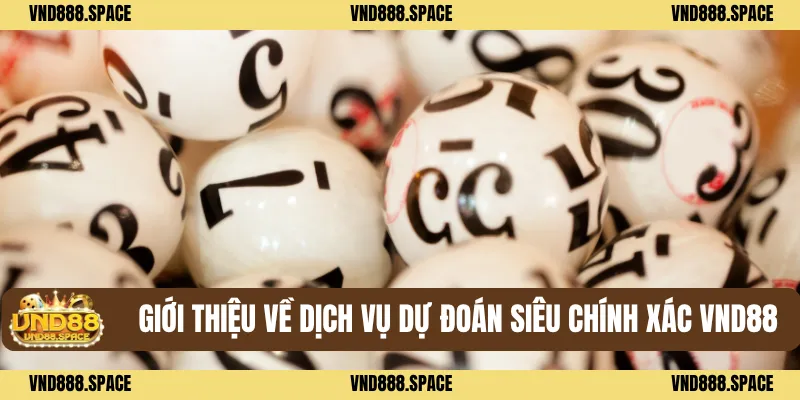 Giới thiệu về dịch vụ dự đoán siêu chính xác VND88