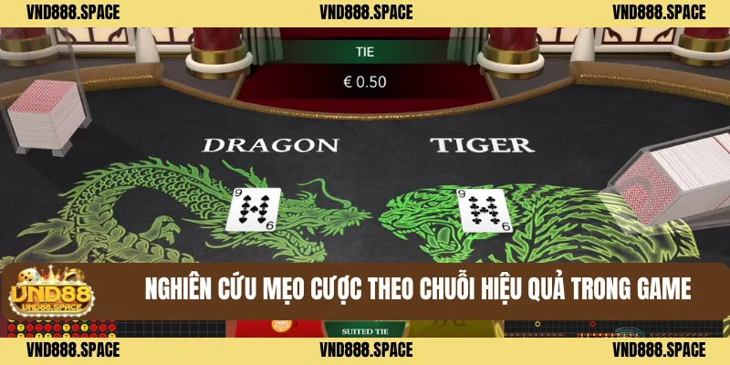 Nghiên cứu mẹo cược theo chuỗi hiệu quả trong game